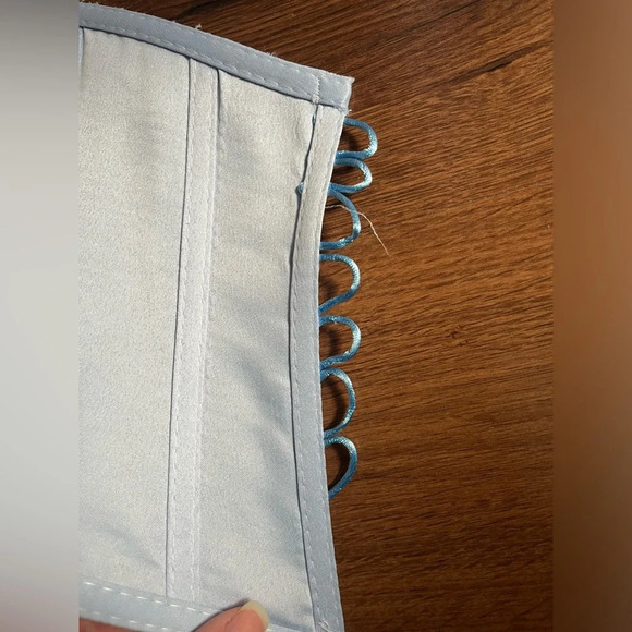 NWOT Blue Corset - Picture 5 of 9